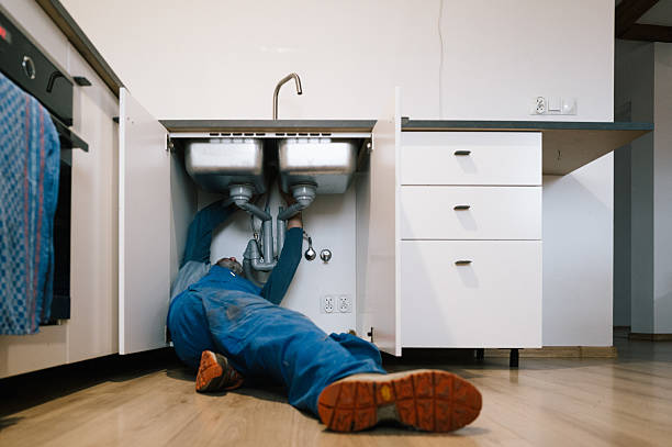 Professional Drain Cleaning technician working in Macon, GA
